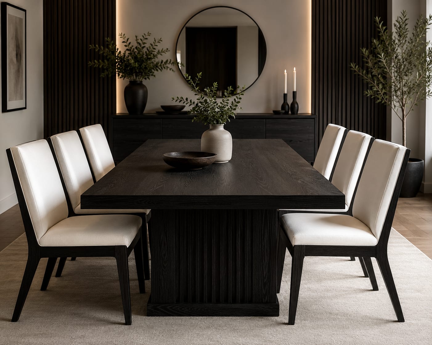 Comedor elegante de lujo